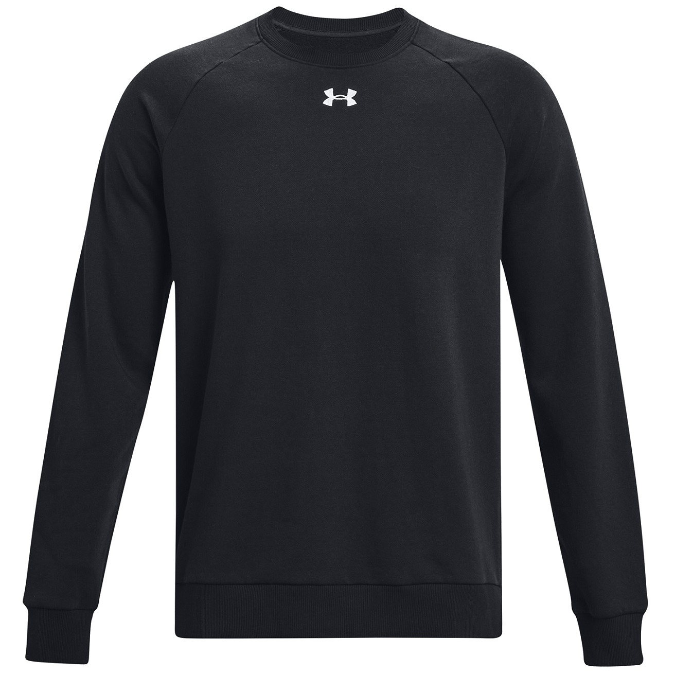Pánská mikina Under Armour Rival Fleece Crew Velikost: S / Barva: černá
