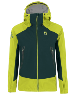 Pánská zimní bunda Karpos Storm Evo Jacket Velikost: L / Barva: žlutá/zelená