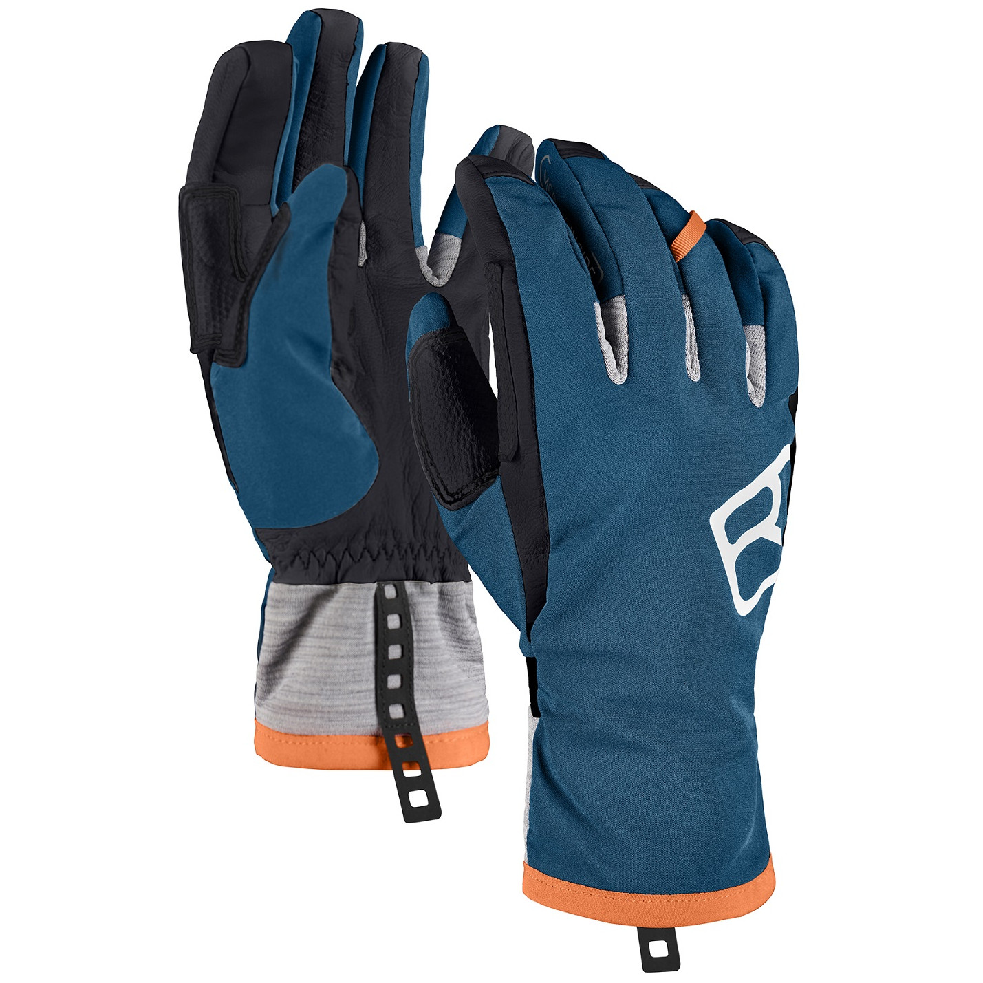 Pánské rukavice Ortovox Tour Glove Velikost: L / Barva: modrá