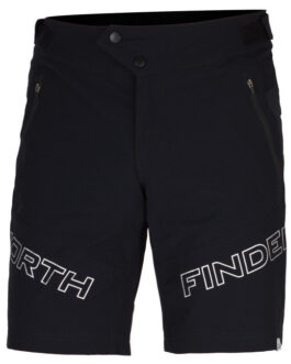 Cyklistické kraťasy Northfinder Jaxtyn Velikost: XL / Barva: černá