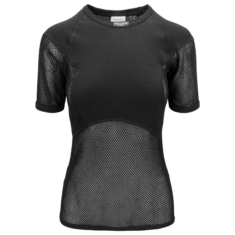 Dámské funkční triko Brynje of Norway Super Thermo T-Shirt Velikost: S / Barva: černá