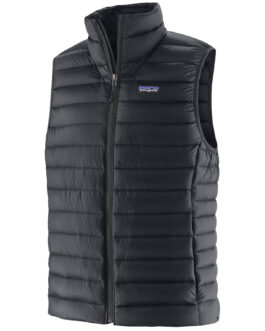 Pánská péřová vesta Patagonia Down Sweater Vest Velikost: S / Barva: černá