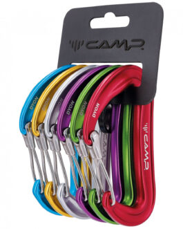 Karabiny Camp Dyon Rack Pack – 6 Pcs