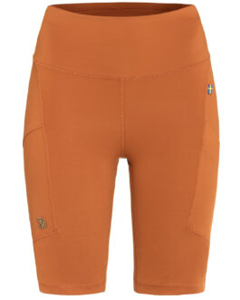 Dámské legíny Fjällräven Abisko Short Tights W Velikost: XS / Barva: oranžová