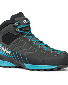 Pánské turistické boty Scarpa Mescalito Mid GTX Velikost bot (EU): 44 / Barva: černá/modrá