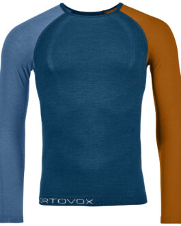 Pánské triko Ortovox 120 Comp Light Long Sleeve M Velikost: XL / Barva: modrá