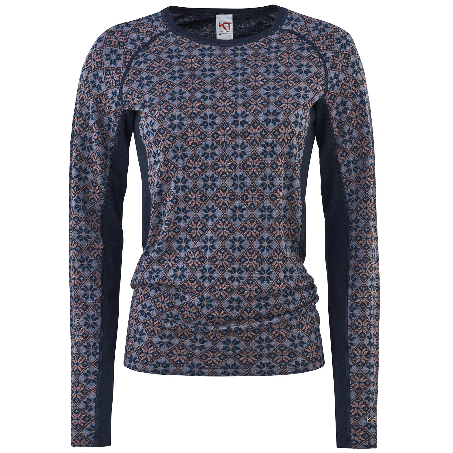 Dámské triko Kari Traa Rose Light Ls Velikost: L / Barva: tmavě modrá