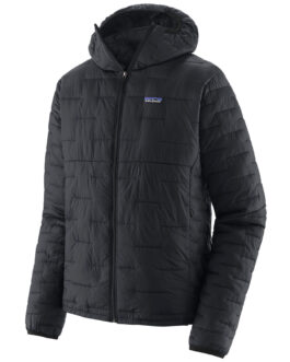 Pánská bunda Patagonia Micro Puff Hoody Velikost: XL / Barva: černá