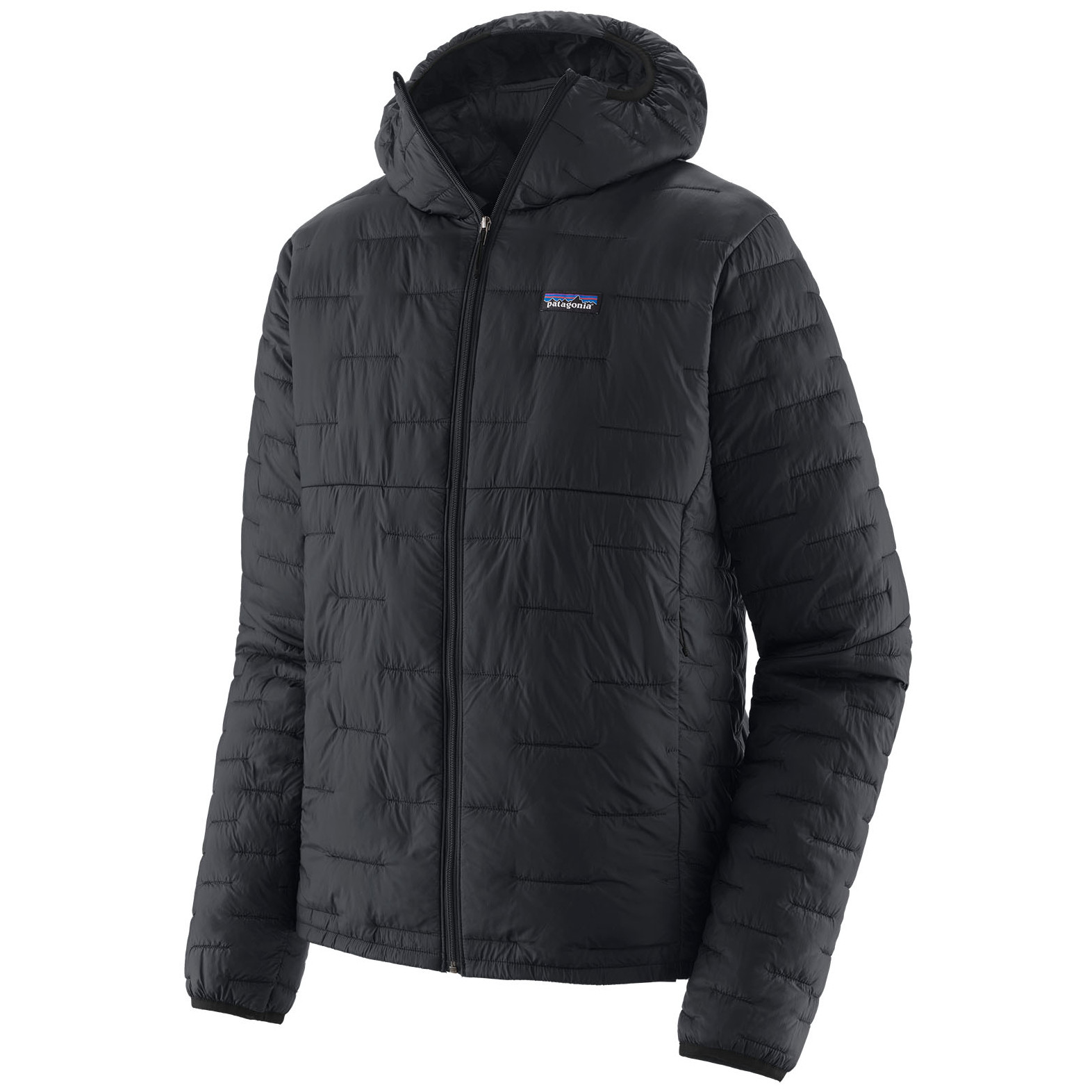 Pánská bunda Patagonia Micro Puff Hoody Velikost: S / Barva: černá