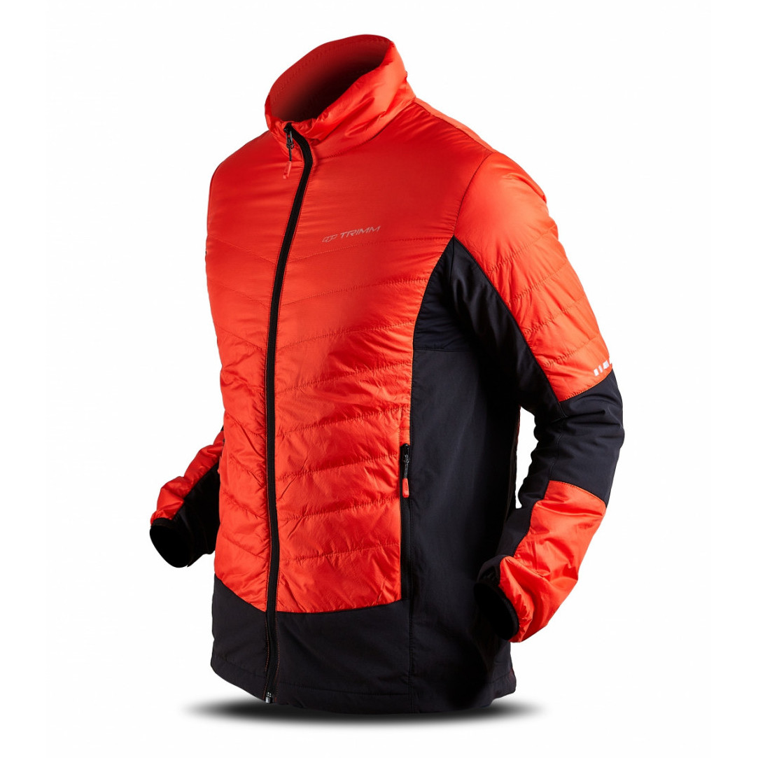 Pánská zimní bunda Trimm Zenon Velikost: XXL / Barva: oranžová/černá