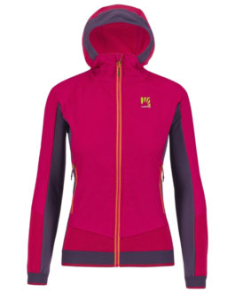 Dámská zimní bunda Karpos Alagna Plus Evo W Jacket Velikost: L / Barva: růžová/fialová