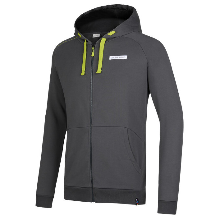 Pánská mikina La Sportiva Kaos Hoody M Velikost: XL / Barva: šedá