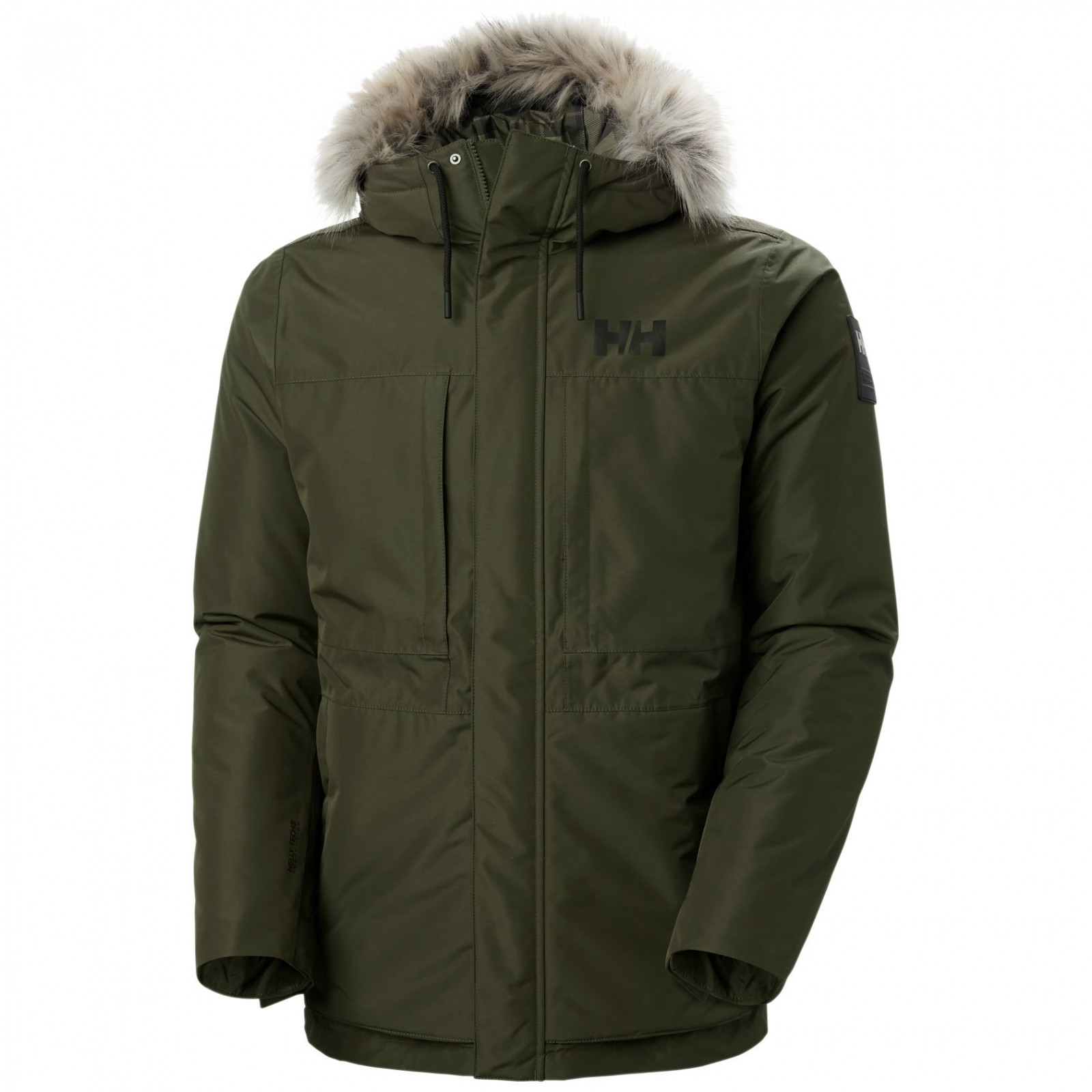 Pánská bunda Helly Hansen Coastal 3.0 Parka Velikost: L / Barva: zelená