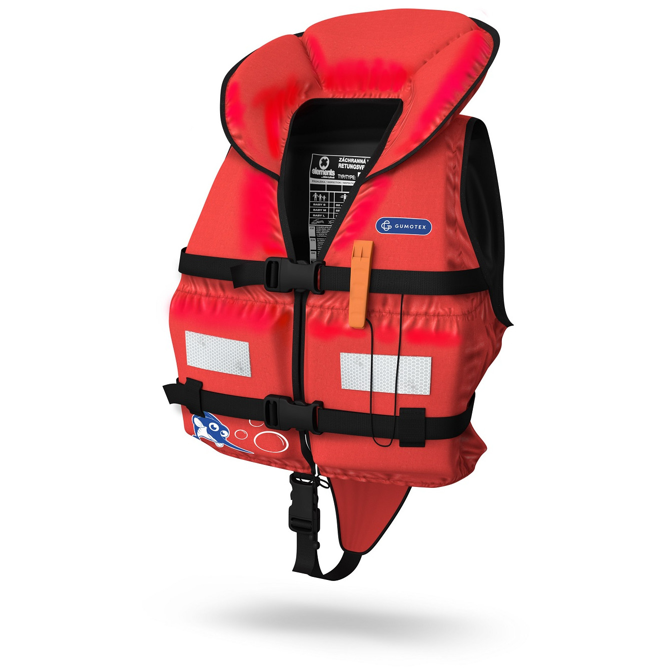 Plovací vesta Gumotex Vesta Baby Plus Velikost: L / Barva: červená