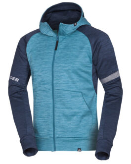 Pánská mikina Northfinder Harlan Velikost: XXL / Barva: modrá/světle modrá