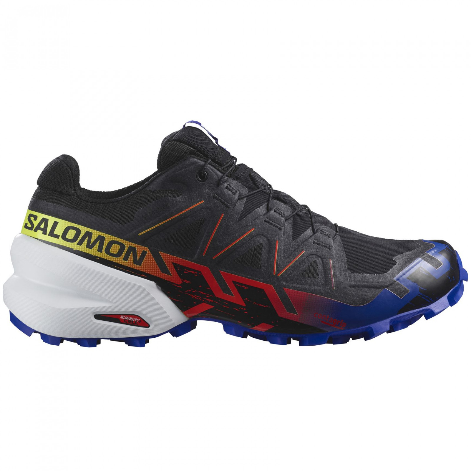 Pánské běžecké boty Salomon Speedcross 6 Gore-Tex Blue Fire Velikost bot (EU): 44 (2/3) / Barva: černá/modrá