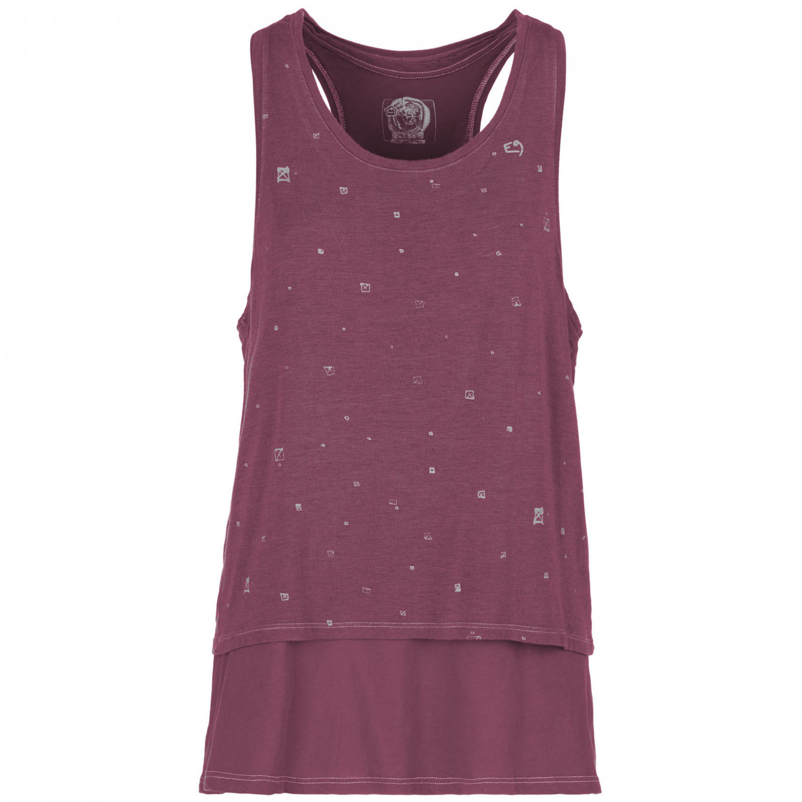 Dámské tílko E9 Double 2.1 Velikost: S / Barva: fialová