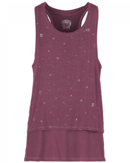 Dámské tílko E9 Double 2.1 Velikost: M / Barva: fialová