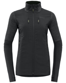 Dámská funkční mikina Devold Tinden Hybrid Merino Jkt Velikost: S / Barva: černá