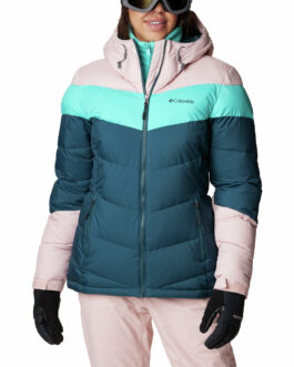 Dámská zimní bunda Columbia Abbott Peak™ Insulated Jacket Velikost: L / Barva: modrá