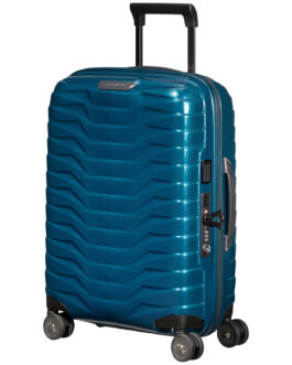 Cestovní kufr Samsonite Proxis Spinner 55 EXP Barva: modrá