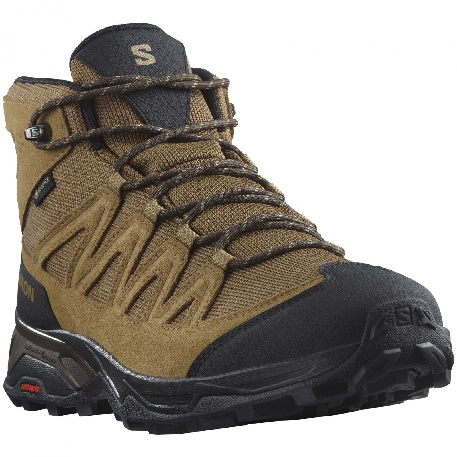 Pánské boty Salomon X Ward Leather Mid Gore-Tex Velikost bot (EU): 44 (2/3) / Barva: hnědá