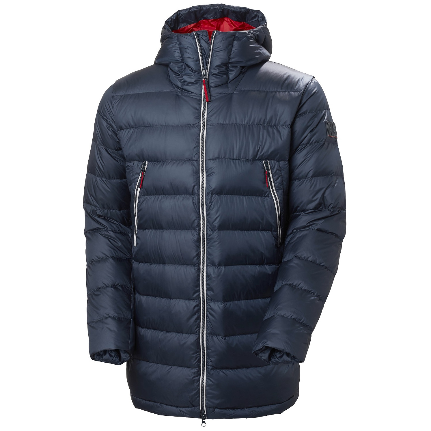 Pánská zimní bunda Helly Hansen Rwb Rigging Down Parka Velikost: XL / Barva: tmavě modrá