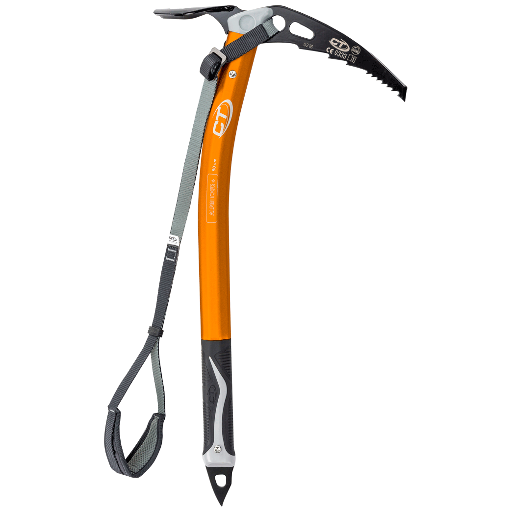 Turistický cepín Climbing Technology Alpin tour plus Délka cepínu: 70 cm / Barva: oranžová