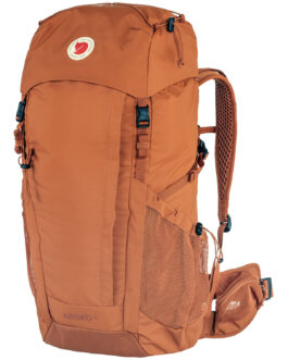 Batoh Fjällräven Abisko Hike 35 Velikost zad batohu: S/M / Barva: červená/hnědá