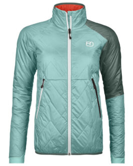 Dámská bunda Ortovox Swisswool Piz Vial Jacket W Velikost: S / Barva: modrá