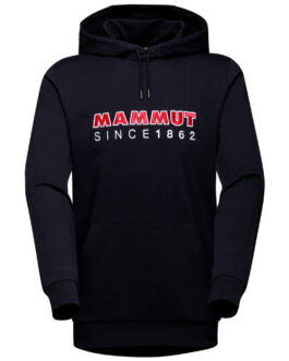 Pánská mikina Mammut Mammut ML Hoody Men Logo Velikost: M / Barva: černá