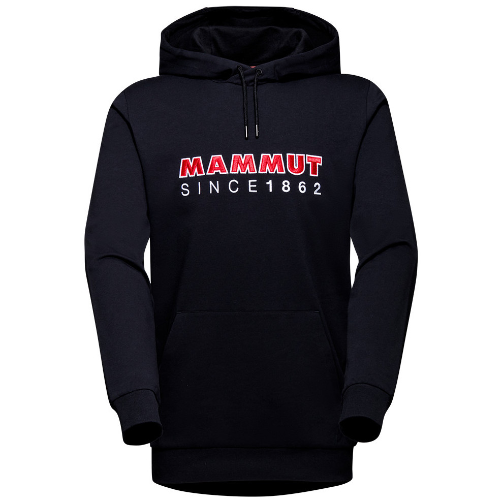 Pánská mikina Mammut Mammut ML Hoody Men Logo Velikost: XL / Barva: černá