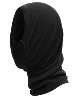 Nákrčník Devold Wool Mesh Headover Barva: černá
