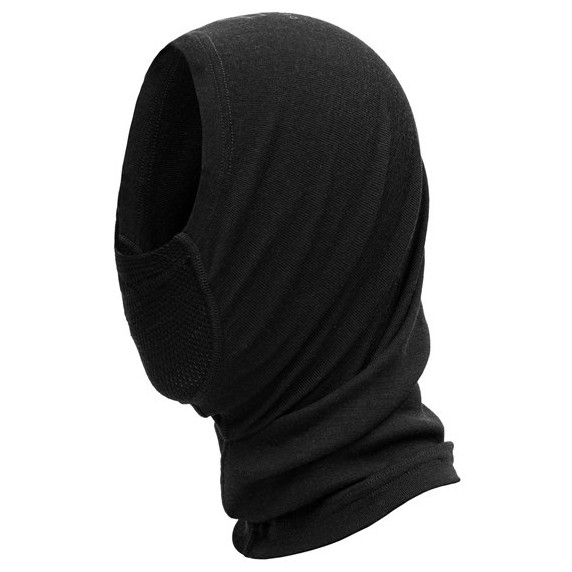 Nákrčník Devold Wool Mesh Headover Barva: černá