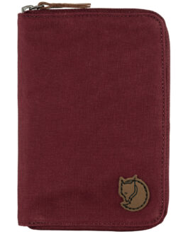 Peněženka Fjällräven Passport Wallet Barva: tmavě červená
