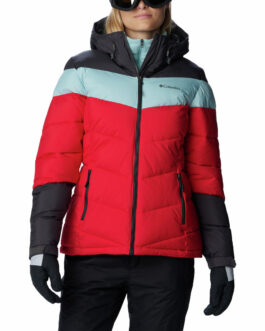 Dámská zimní bunda Columbia Abbott Peak™ Insulated Jacket Velikost: S / Barva: červená