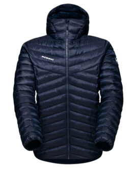 Pánská bunda Mammut Albula IN Hooded Jacket Men Velikost: M / Barva: černá