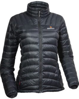 Dámská péřová bunda Warmpeace Swing Velikost: L / Barva: černá