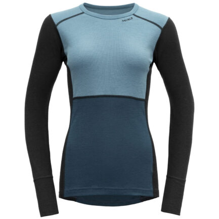 Dámské funkční triko Devold Lauparen Merino 190 Shirt Wmn Velikost: M / Barva: modrá/světle modrá