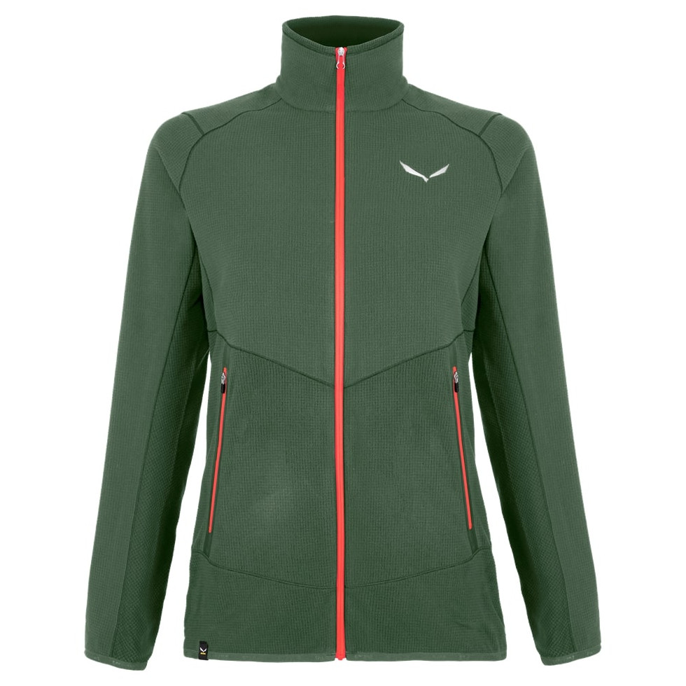 Dámská mikina Salewa W Paganella Jkt Velikost: XS / Barva: zelená