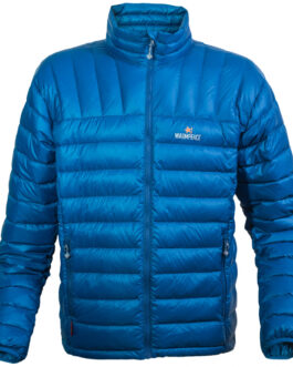 Pánská péřová bunda Warmpeace Drago Velikost: L / Barva: modrá
