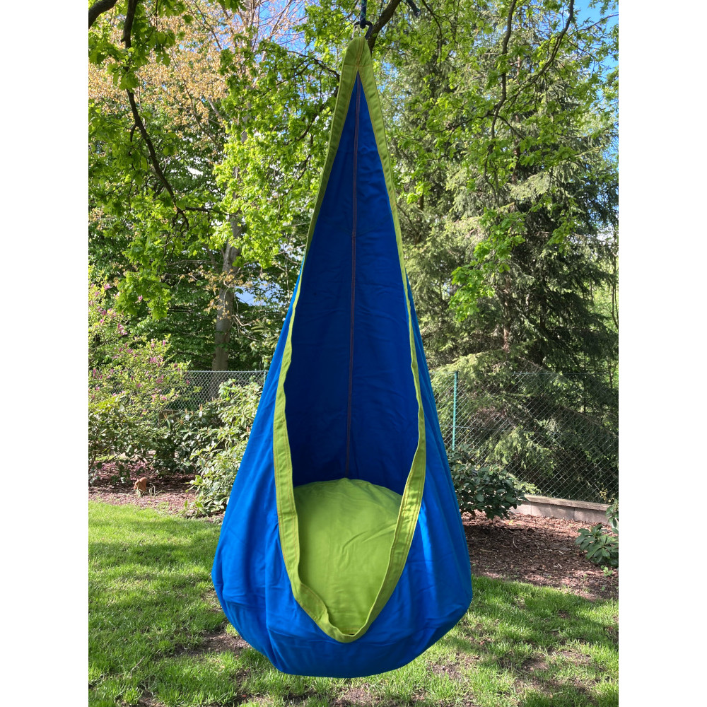 Houpačka Hamaka.eu Závěsná houpačka Barva: modrá