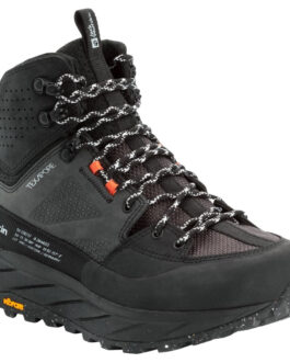 Dámské turistické boty Jack Wolfskin Terraquest Texapore Mid W Velikost bot (EU): 38 / Barva: černá