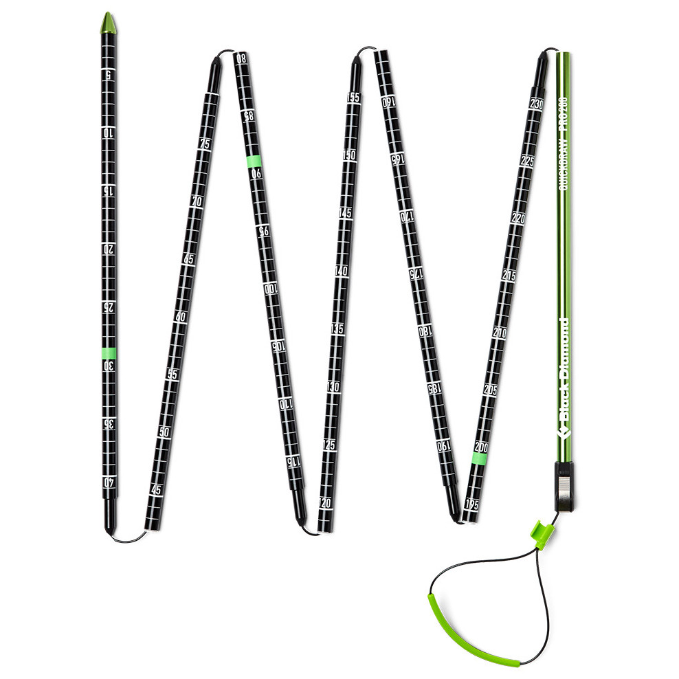 Lavinová sonda Black Diamond Quickdraw Pro Probe 280 Barva: černá