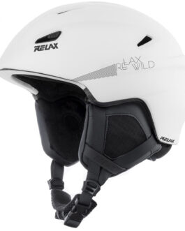 Lyžařská přilba Relax Wild (2022) Velikost helmy: 56-58 cm / Barva: matná bílá