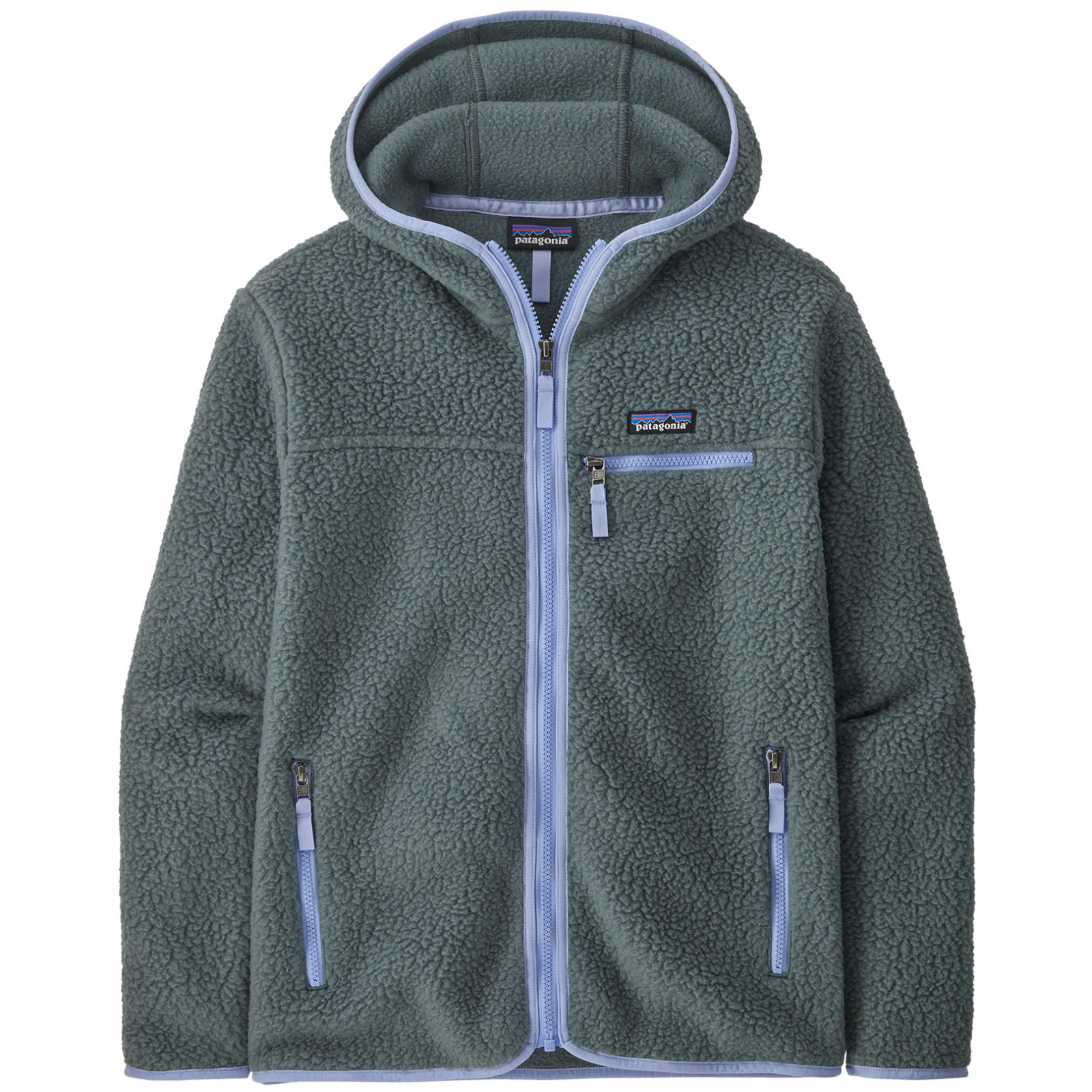Dámská bunda Patagonia Retro Pile Hoody Velikost: S / Barva: zelená