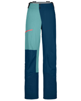 Dámské kalhoty Ortovox 3L Ortler Pants W Velikost: S / Barva: modrá