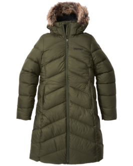 Dámský kabát Marmot Wm’s Montreaux Coat Velikost: XS / Barva: tmavě zelená