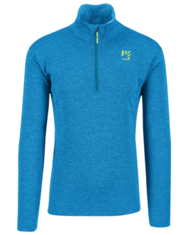 Pánská mikina Karpos Pizzocco Half Zip Velikost: L / Barva: světle modrá