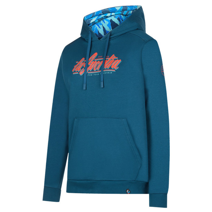 Pánská mikina La Sportiva Retro Hoody M Velikost: M / Barva: tmavě modrá